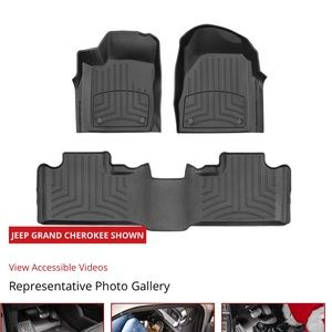 Weathertech Floor Liners:Jeep Grand Cherokee, liners are in excellent condition.
